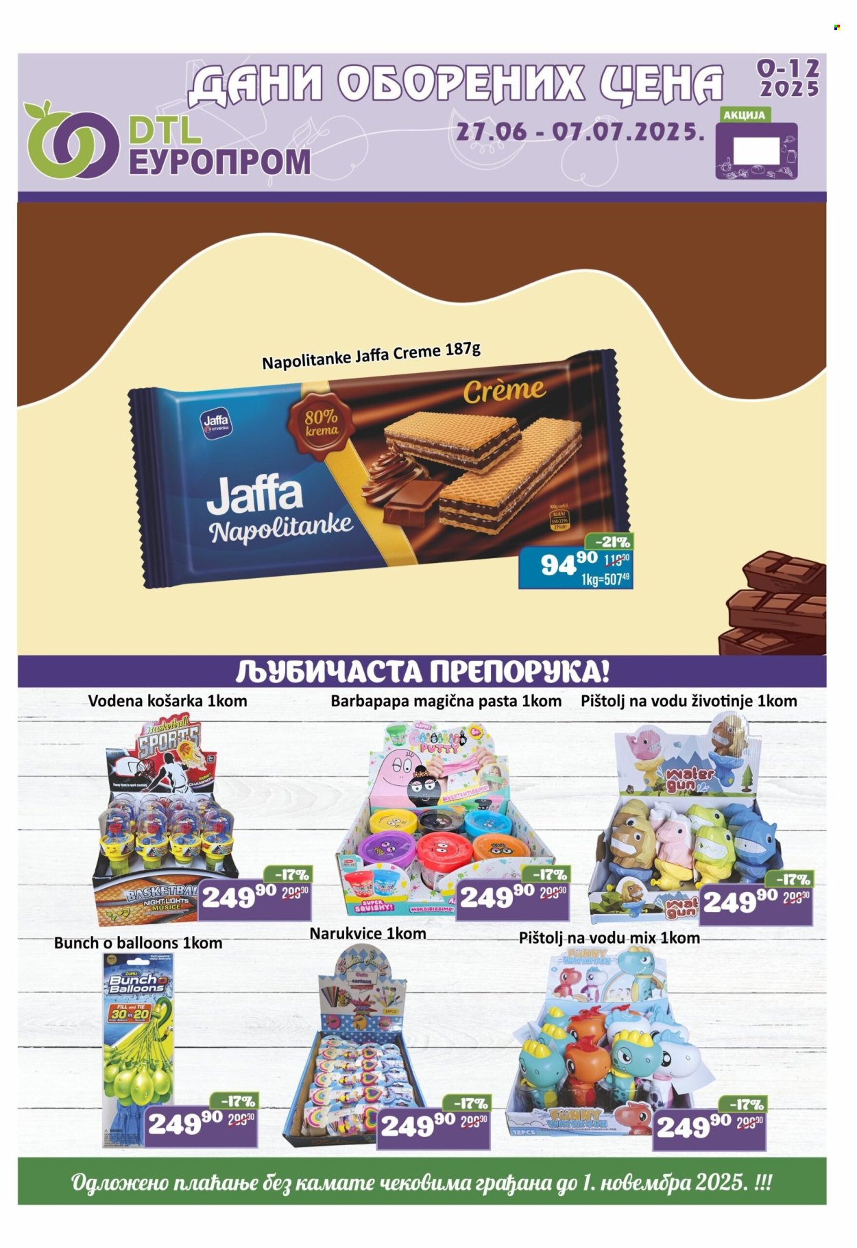 Europrom katalog - 27.06.2025 - 07.07.2025. Stranica 1