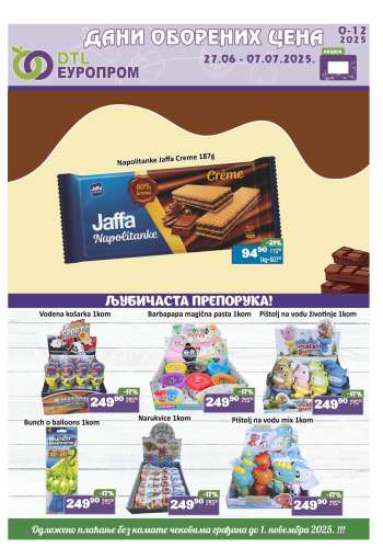 Europrom katalog - 27.06.2025 - 07.07.2025.