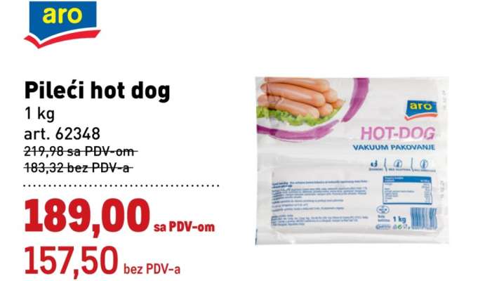 PILEĆI HOT-DOG