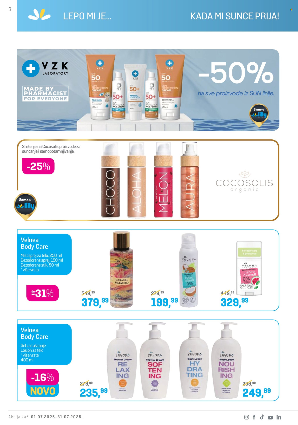 Lilly Drogerie katalog - 01.07.2025 - 31.07.2025. Stranica 6