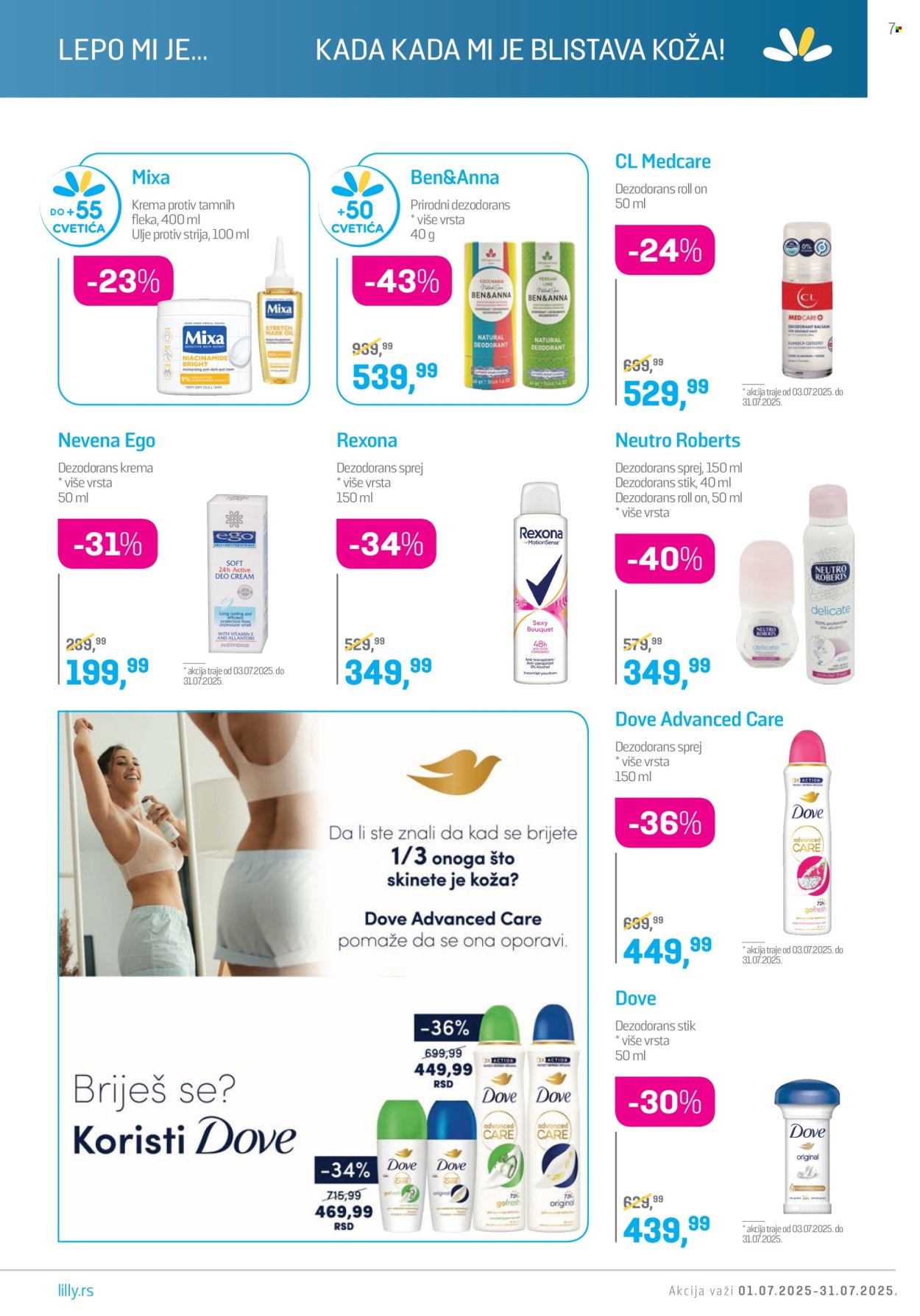 Lilly Drogerie katalog - 01.07.2025 - 31.07.2025. Stranica 7