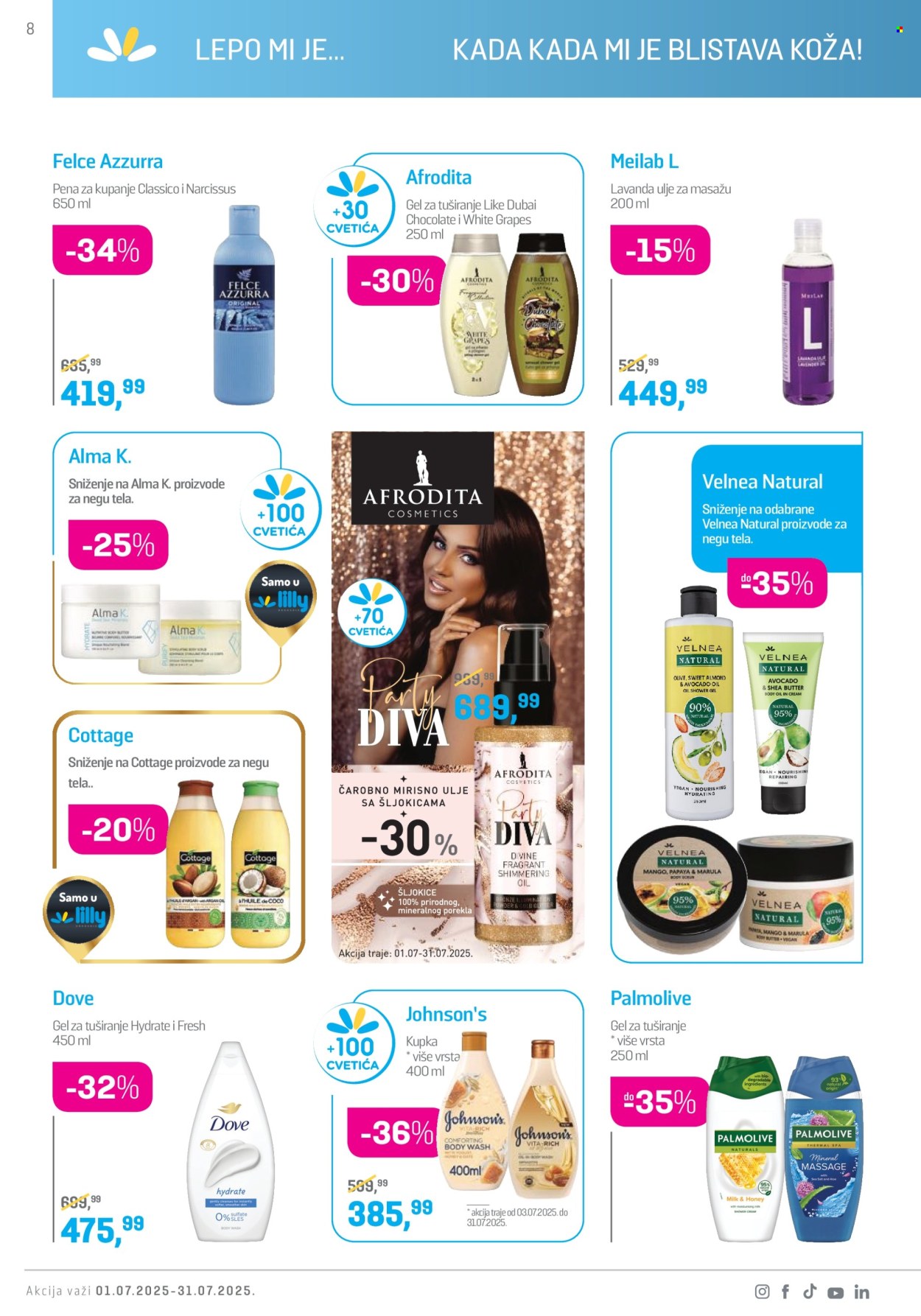 Lilly Drogerie katalog - 01.07.2025 - 31.07.2025. Stranica 8