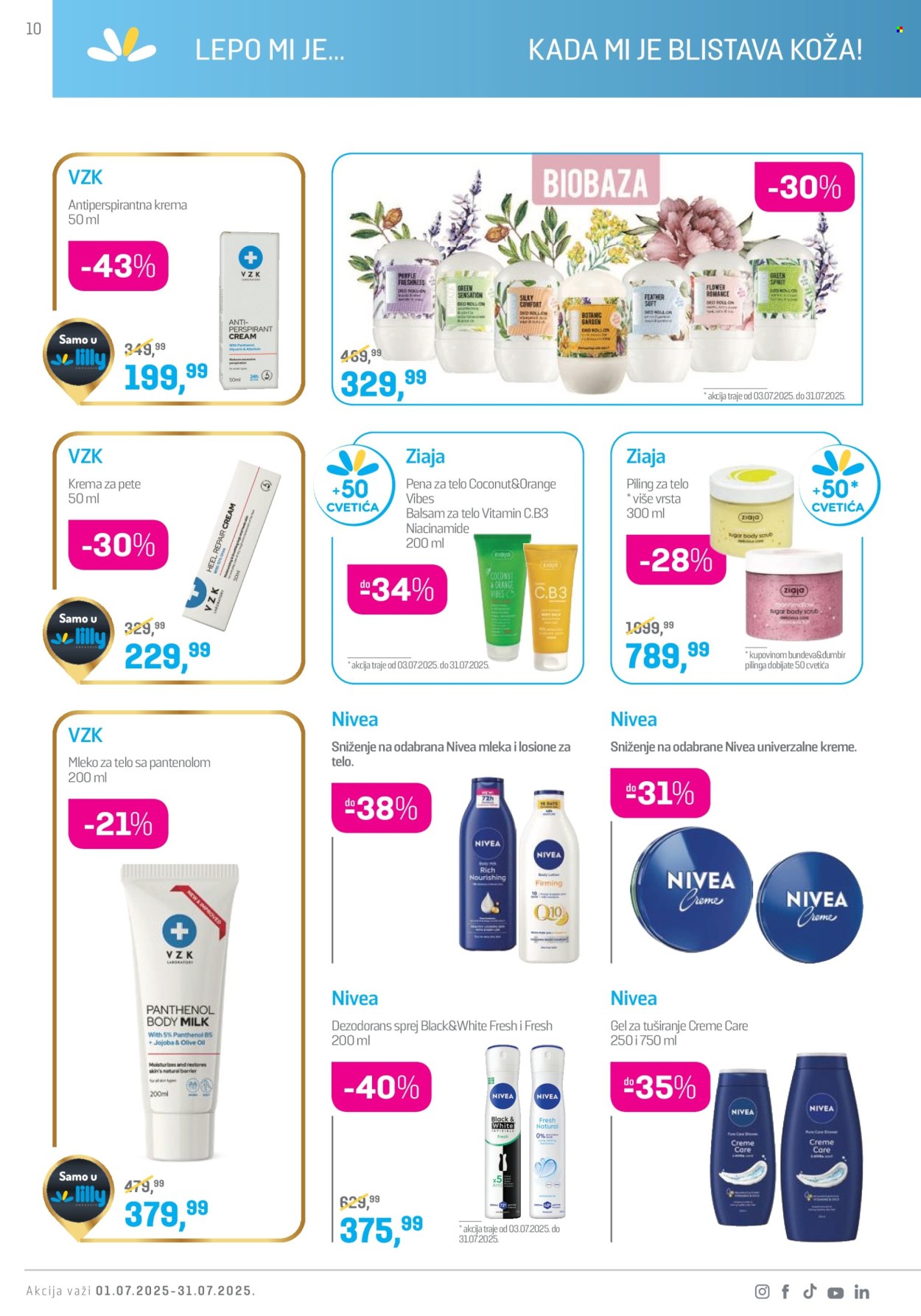 Lilly Drogerie katalog - 01.07.2025 - 31.07.2025. Stranica 10