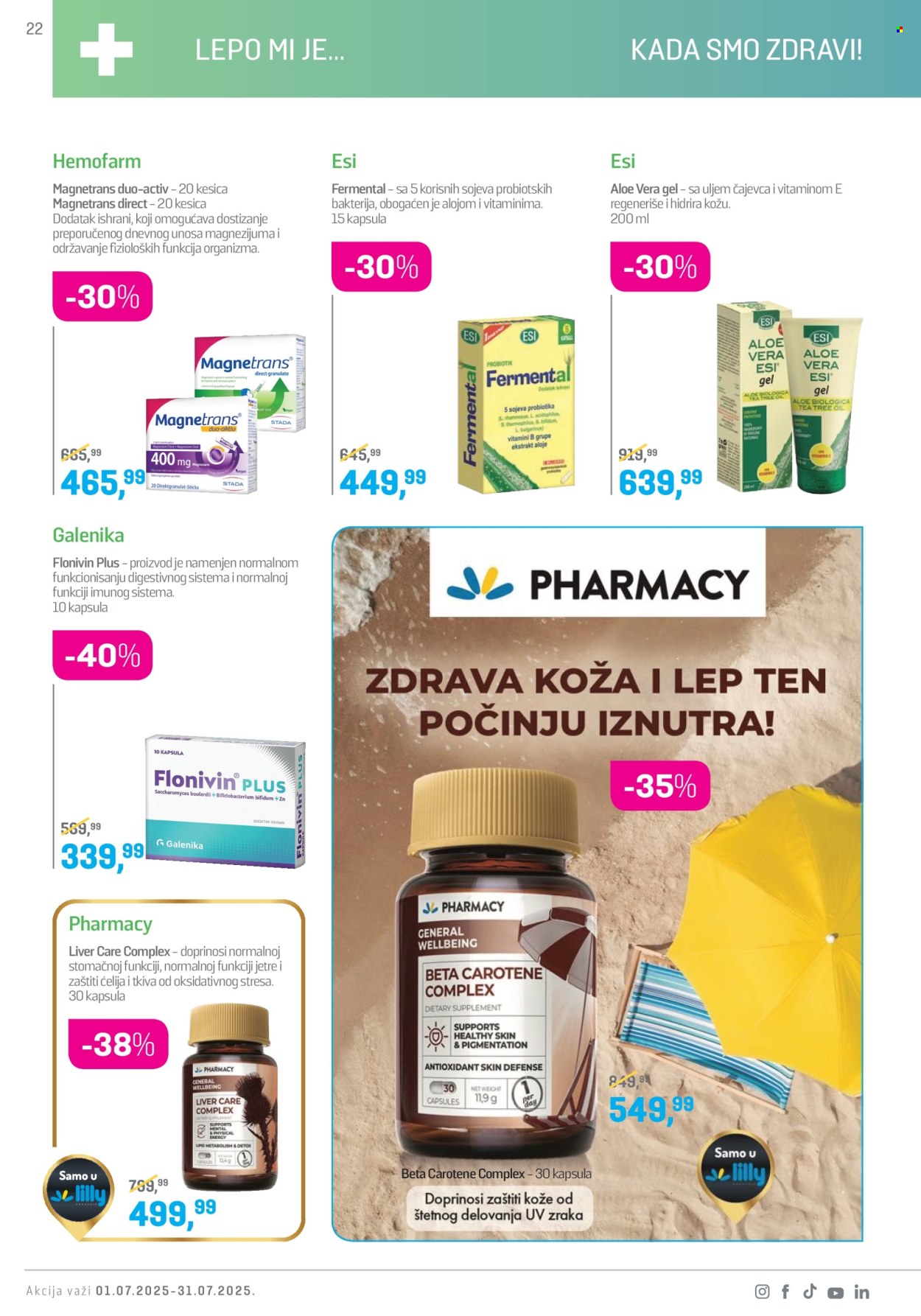 Lilly Drogerie katalog - 01.07.2025 - 31.07.2025. Stranica 22