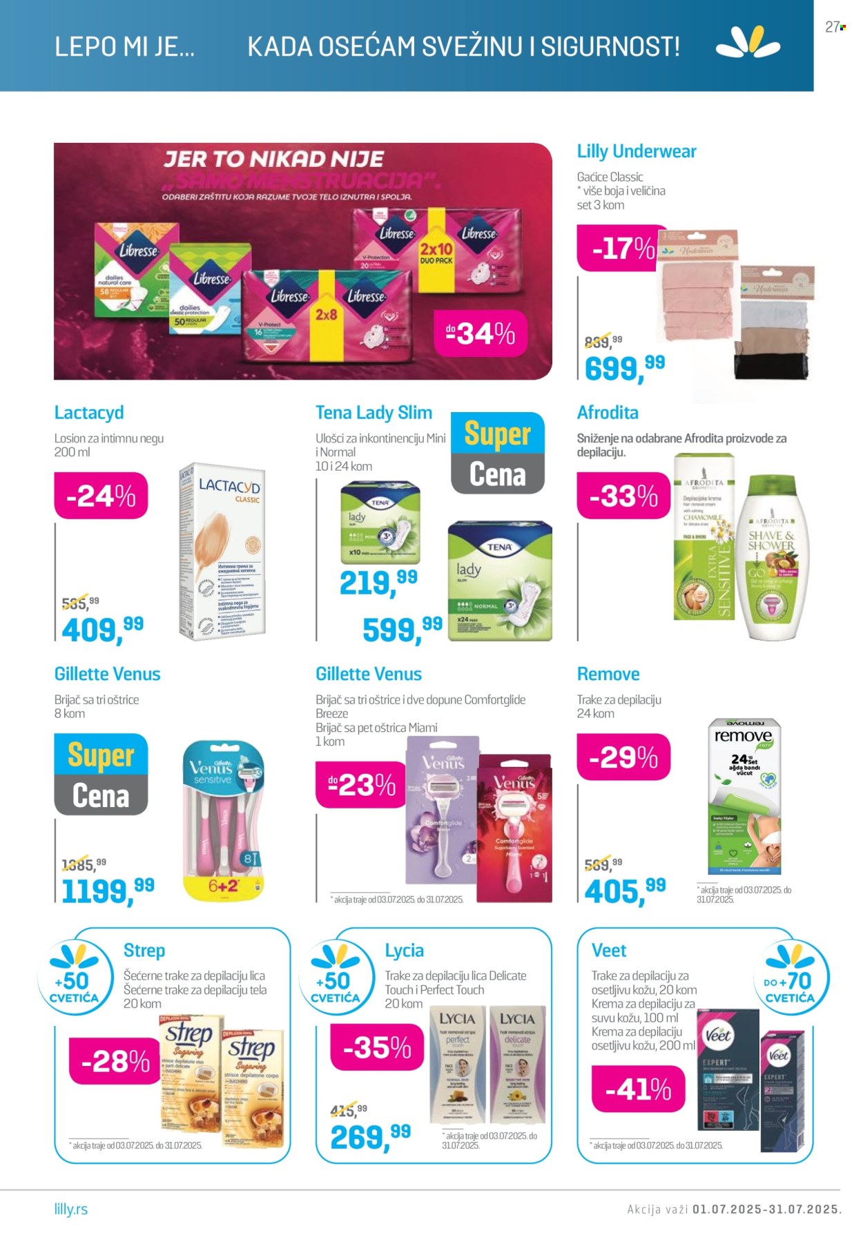 Lilly Drogerie katalog - 01.07.2025 - 31.07.2025. Stranica 27