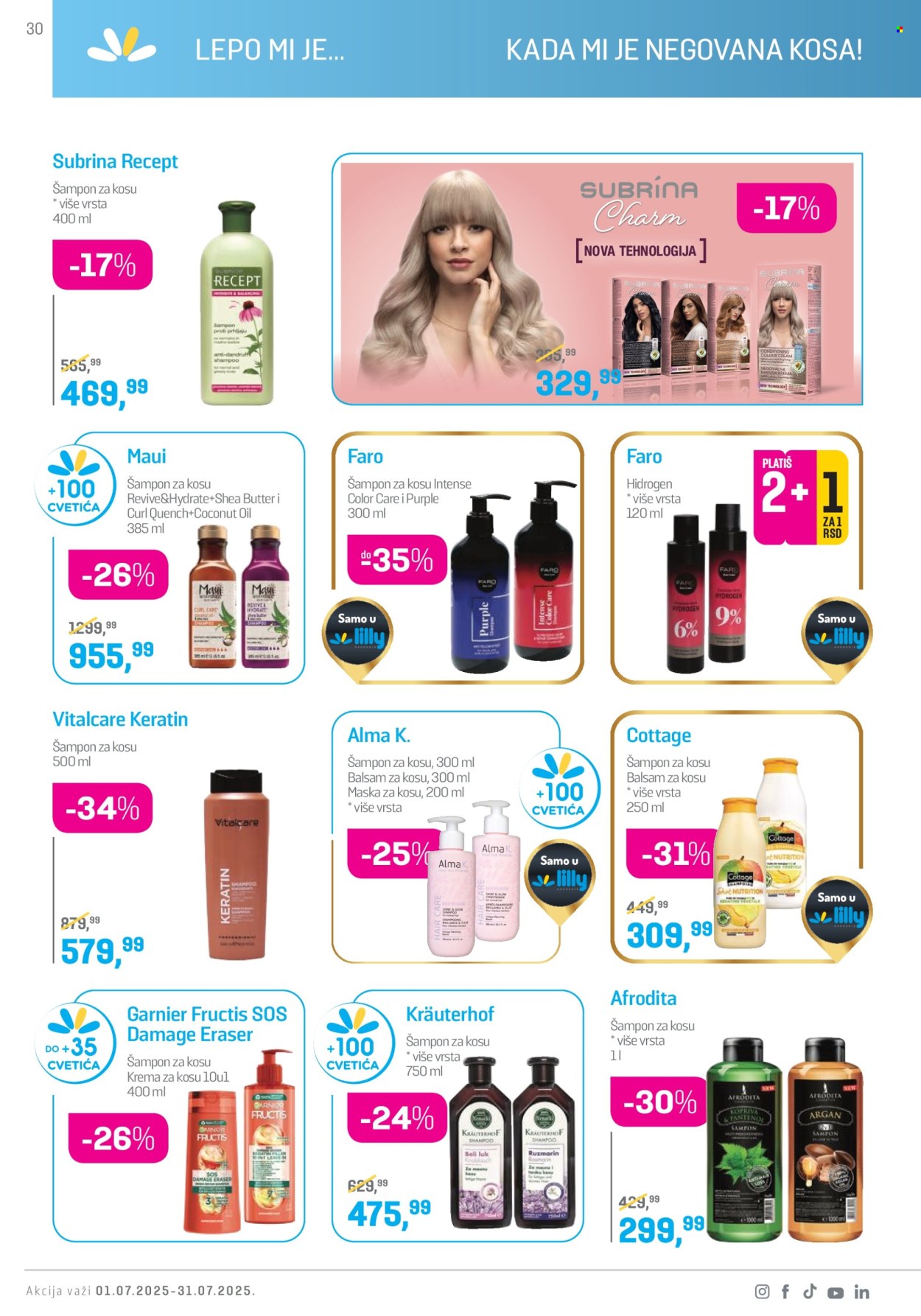 Lilly Drogerie katalog - 01.07.2025 - 31.07.2025. Stranica 30
