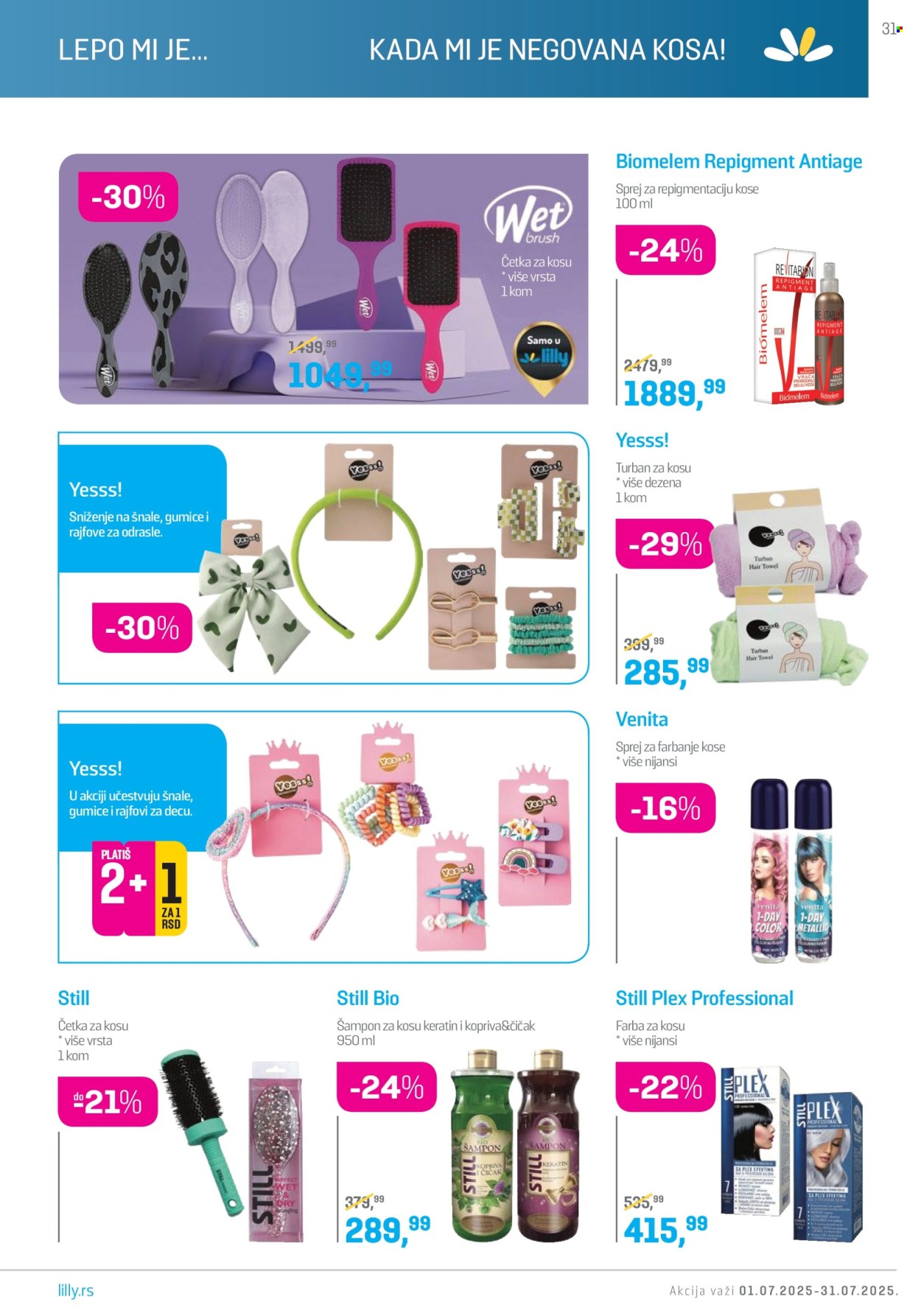 Lilly Drogerie katalog - 01.07.2025 - 31.07.2025. Stranica 31