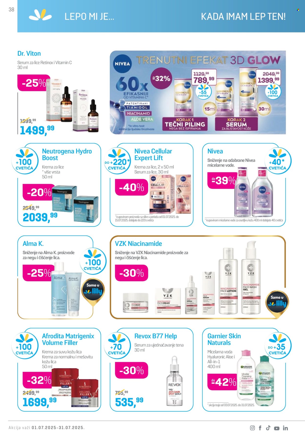 Lilly Drogerie katalog - 01.07.2025 - 31.07.2025. Stranica 38