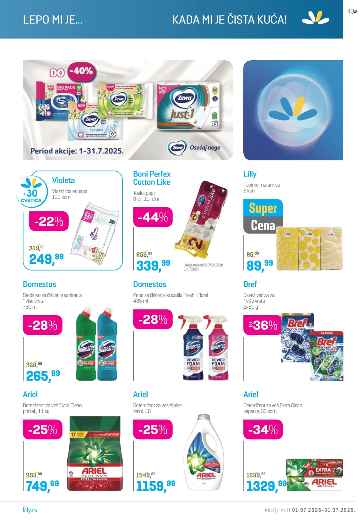 Lilly Drogerie katalog - 01.07.2025 - 31.07.2025. Stranica 43