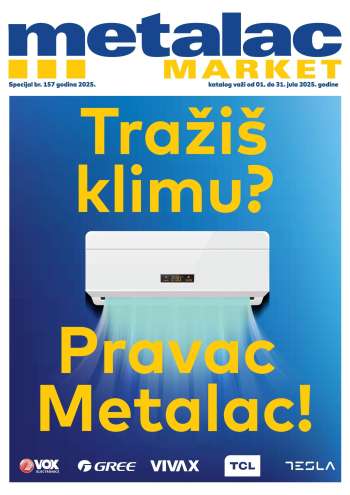 Metalac Market katalog - 01.07.2025 - 31.07.2025.