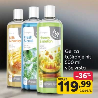 Gel za tuširanje hit