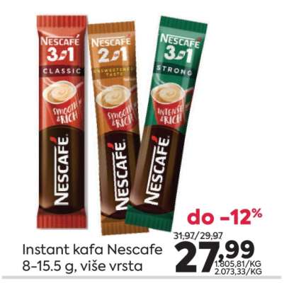 Instant kafa Nescafe