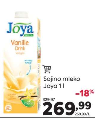 Sojino mleko Joya 1 l