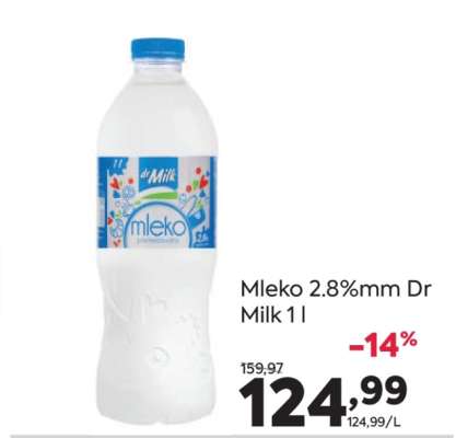 Mleko 2.8%mm Dr Milk 1 l