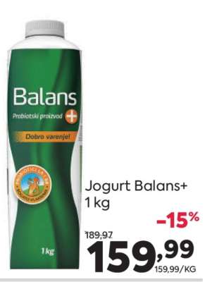 Jogurt Balans+
