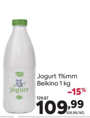 Jogurt 1%mm Belkino 1 kg