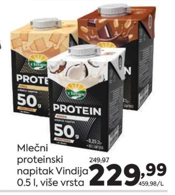 Mlečni proteinski napitak Vindija