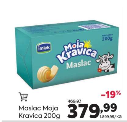 Maslac Moja Kravica 200g