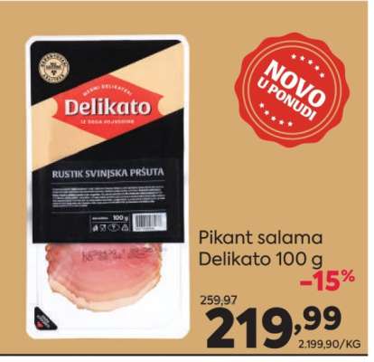 Pikant salama Delikato 100 g