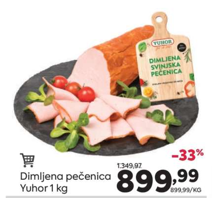 Dimljena pečenica Yuhor 1 kg