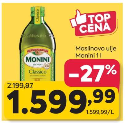 Maslinovo ulje Monini 1 l