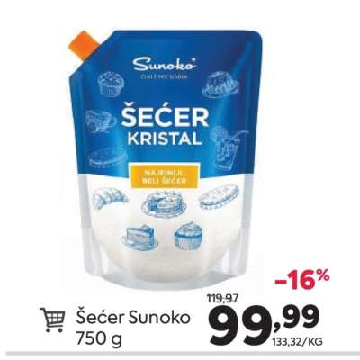 Šećer Sunoko