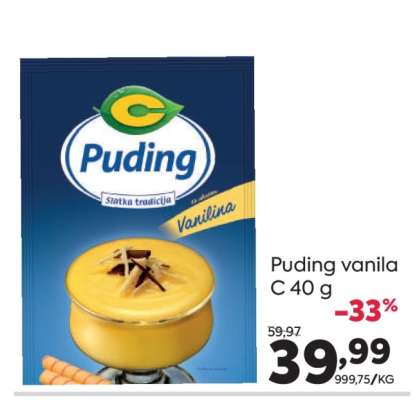 Puding vanila C 40 g