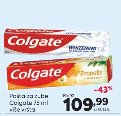 Pasta za zube Colgate 75 ml