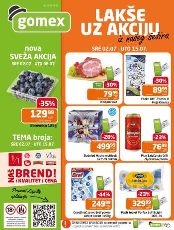 Gomex katalog - 02.07.2025 - 15.07.2025.