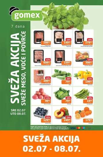 Gomex katalog - 02.07.2025 - 08.07.2025.