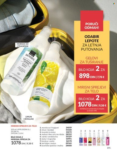 Avon katalog - 01.07.2025 - 31.07.2025. Stranica 195