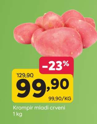 Krompir mladi crveni