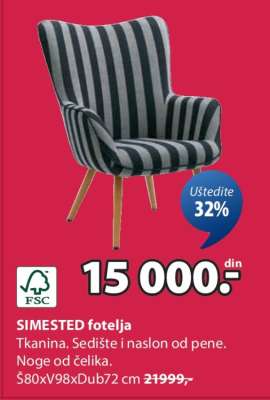 SIMESTED FOTELJA