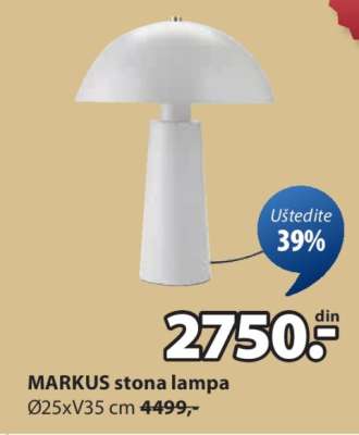 MARKUS stona lampa