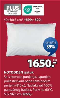 NOTODDEN JASTUK