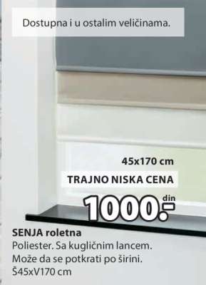 SENJA ROLETNA