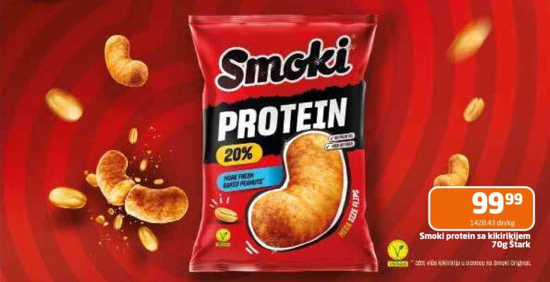 Smoki protein sa kikirikijem
