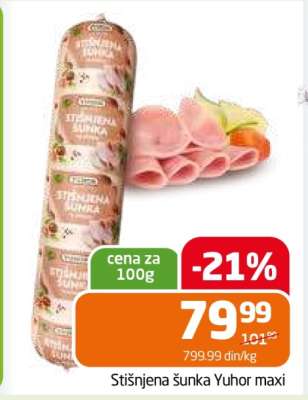 Stišnjena šunka Yuhor maxi