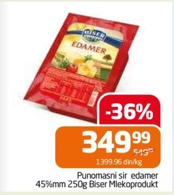 Punomasni sir edamer