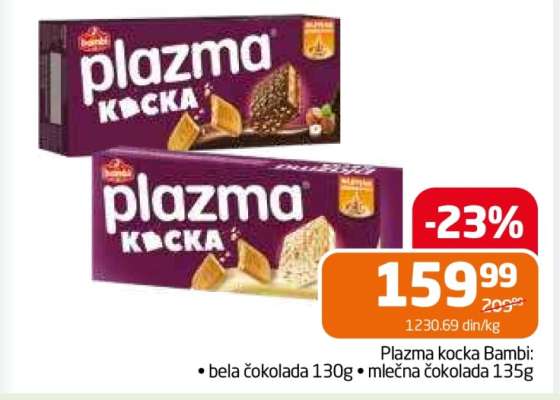 PLAZMA KOCKA Bambi