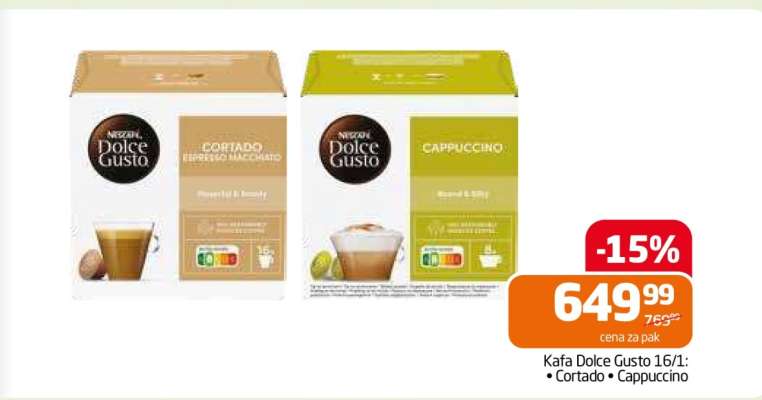 Kafa Dolce Gusto 16/1