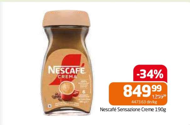 Nescafé Sensazione Creme 190g