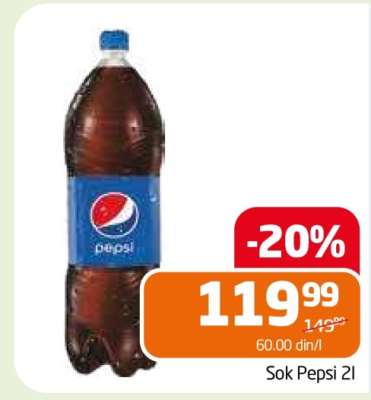 Sok Pepsi 2l