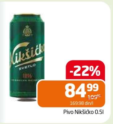 Pivo Nikšićko 0.5l