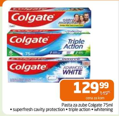 Pasta za zube colgate 75ml