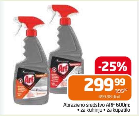 Abrazivno sredstvo ARF 600ml