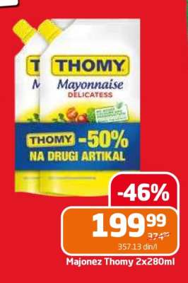 Majonez Thomy 2x280ml