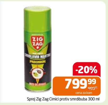 Sprej Zig Zag Cimici protiv smrdibuba 300 ml
