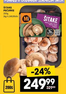ŠITAKE PEČURKE