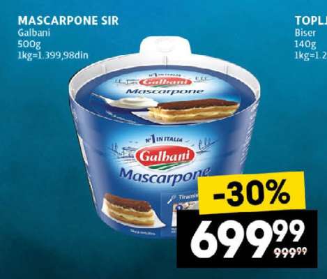 MASCARPONE SIR